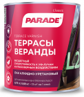 Лак Parade L25 Террасы &amp;Веранды алкидно-уретановый полуматовый 2,5л