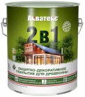 Пропитка для древесины Акватекс белый 2,7л