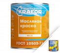 Краска Krafor МА-15, белая 0,9кг (14)