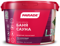 Лак Parade L30 Сауна &amp;Баня акриловый для саун полуматовый 0,9л