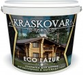 Пропитка для дерева Kraskovar Eco Lazur, золотой дуб 0,9л