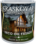 Масло для фасада Kraskovar Deco Oil Fasade Белый 0,75л