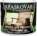 Масло льняное для дерева Kraskovar Wood Oil Protect 2,2л