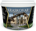 Антисептик кроющий Kraskovar Drevokroy RAL 1014 9л