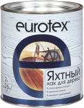 Лак Eurotex яхтный глянцевый 2л