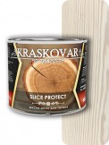 Масло для защиты торцов Kraskovar Slice Protect белоснежный 2,2л