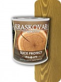 Масло для защиты торцов Kraskovar Slice Protect дуб 0,75л