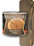 Масло для защиты торцов Kraskovar Slice Protect палисандр 2,2л