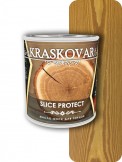 Масло для защиты торцов Kraskovar Slice Protect тик 0,75л