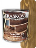 Масло для пола и паркета быстросохнущее Kraskovar Parquet oil можжевельник 0,75л