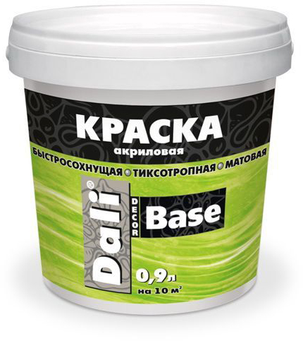 Краска базовая Dali Décor Base база А 5л