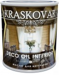 Масло для интерьера Kraskovar Deco Oil Interior Белый 0,75л