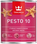 Эмаль TIKKURILA ПЕСТО 10 алкидная матовая 9л