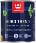 Краска TIKKURILA EURO TREND интерьерная для обоев и стен 0,9л