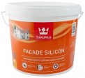 Краска TIKKURILA FACADE SILICON акриловая для цоколей и фасадов 2,7л