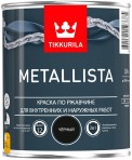 Краска TIKKURILA METALLISTA по ржавчине 3 в 1 серебристая 0,9л