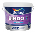 Краска DULUX BINDO 7 для стен и потолков износостойкая матовая белая баз А 2,5л