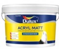 Краска DULUX ACRYL MATT латексная для внутренних работ белая база А 2,25л