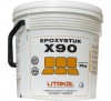 Затирка для швов LITOKOL EPOXYSTUK X90 (A+B) №15 (серый) 5кг