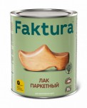 Лак Faktura паркетный износостойкий уретан-алкидный полуматовый 2,7л