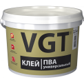 Клей VGT ПВА Универсальный для дерева, бумаги, картона 2,5кг