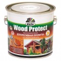 Пропитка Dufa Wood Protect декоративная для защиты древесины белая 2,5л